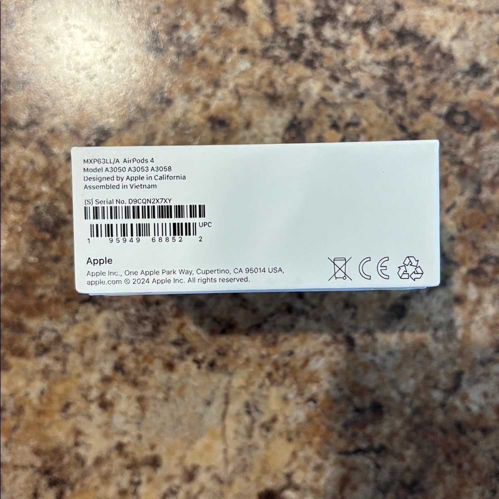 Apple AirPods 4. New. Never Opened - Picture 2 of 4